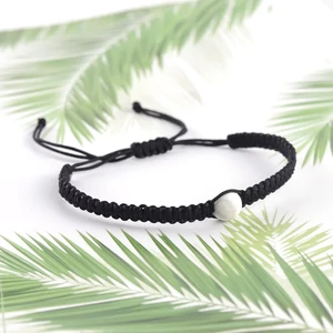 Kép 3/4 - Jin-jang karkötőpár egy-egy ásványgyönggyel_2