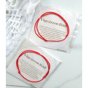 Kép 3/3 - Kabbala védelmező karkötő üzenetkártyával