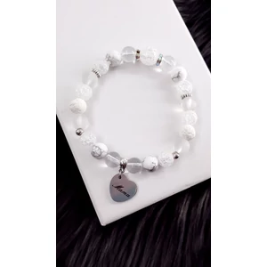 Kép 3/4 - "Mama" medálos kristály karkötő_2