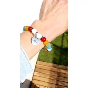 Kép 1/3 - "Mama" medálos ásványkarkötő