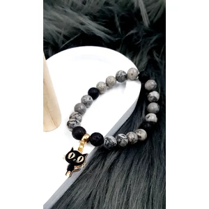 Kép 1/2 - "Fekete macska" ásványkarkötő