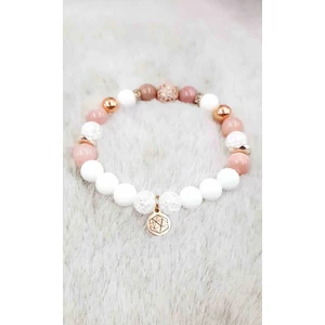 Kép 3/4 - Álomszép cirkon  LUXURY ásványkarkötő 