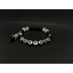 Kép 1/2 - Angyalkás ásványkarkötő névvel