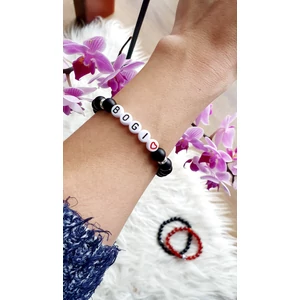 Kép 2/3 - Névvel elátott ásványkarkötő (női/férfi)_1