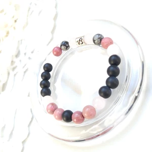 Kép 2/2 - Horoszkópos ásványkarkötő - bak