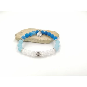 Kép 1/2 - Horoszkópos karkötő a rák ásványaival