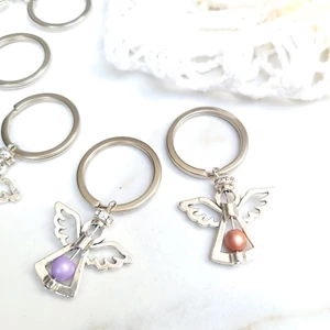 Kép 2/2 - Angyalka kulcstartó 5 db-os csomag