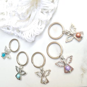 Kép 1/2 - Angyalka kulcstartó 5 db-os csomag