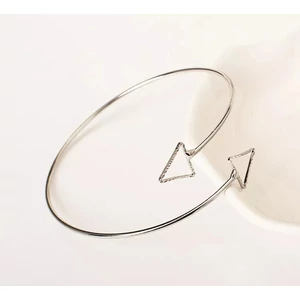 Kép 1/3 - Drót karkötő háromszögekkel