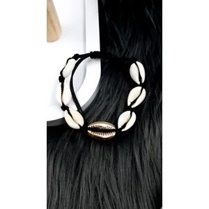 Kép 1/3 - Zsinór Kagylós bokalánc ezüst kagylóval kagylós ékszer kagyló ékszer nyár