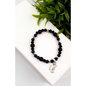 Kép 2/2 - Parfüm medálos ásványkarkötő 