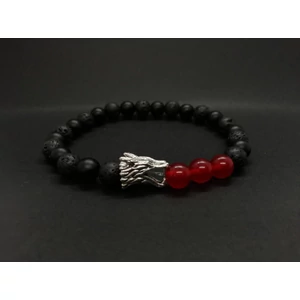 Kép 2/3 - Trónok harca ásványkarkötő "karneol"_1