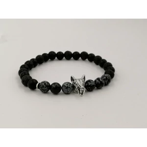 Kép 4/4 - Trónok harca ásványkarkötő "farkas"_3