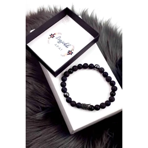 Kép 2/3 - Legjobb Apa! díszdobozos ásványkarkötő - korona