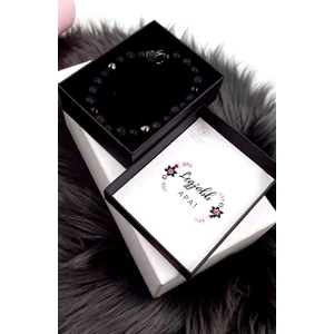 Kép 1/3 - "Legjobb Apa!" díszdobozos ásványkarkötő - korona