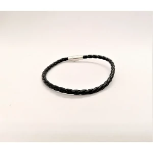 Kép 2/2 - Fonott férfi bőrkarkötő_1