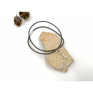 Kép 1/2 - Súlyzó medálos férfi nyaklánc