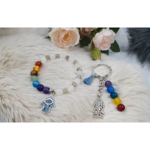 Kép 2/2 - 7 csakra ékszerszett