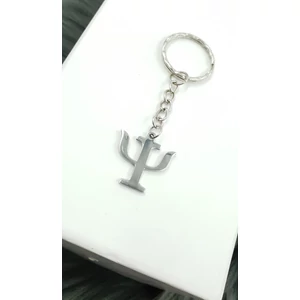 Kép 2/2 - Pszichológia szimbólumával díszített kulcstartó