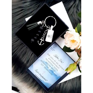 Kép 1/3 - Keresztapa felkérő díszdobozos kulcstartó