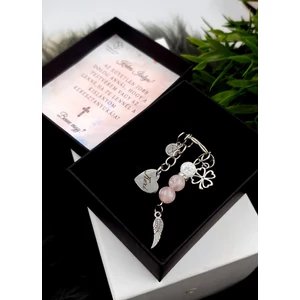 Kép 2/3 - Keresztszülő felkérő díszdobozos kulcstartó