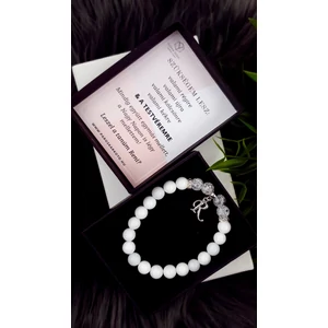 Kép 1/2 - Hegyikristály tanú felkérő személyes üzenettel betű medállal esküvő