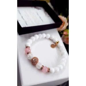 Kép 4/4 - Szülő köszöntő LUXURY ásványkarkötő 