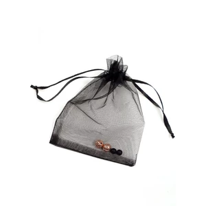 Kép 1/3 - Tüll tasak (több szíben) színes díszcsomagolás ékszer csomagolás ajándék ajándékozás