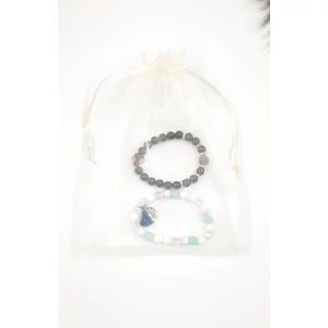 Kép 2/2 - Tüll tasak nagy színes díszcsomagolás ékszer csomagolás ajándék ajándékozás