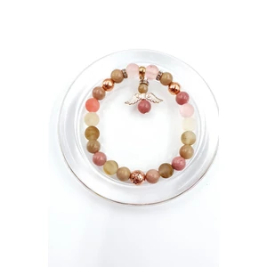 Kép 3/3 - Testvér ajándék ásványkarkötő idézettel   angyal testvér