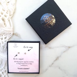 Kép 2/2 - Tanúfelkérő ajándék fülbevaló ˇAnnaˇ