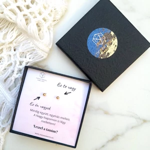 Kép 2/2 - Tanú felkérő ajándék fülbevaló ˇOlíviaˇ