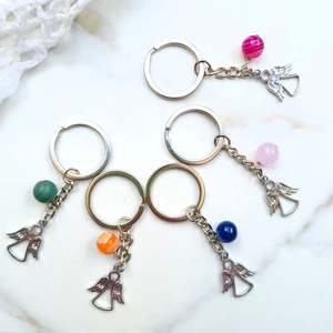 Kép 1/3 - Angyal kulcstartószett 5 db-os