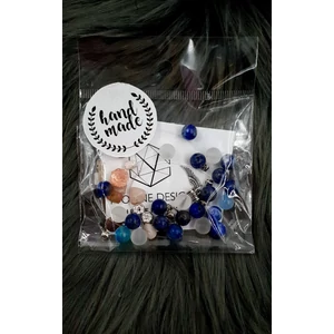 Kép 1/2 - "Hand made" csomag kék-áttetsző hand made, hand made csomag, csináld magad, saját ékszer