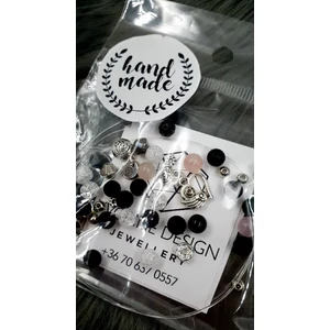 Kép 2/2 - "Hand made" csomag fekete hand made, hand made csomag, csináld magad, saját ékszer