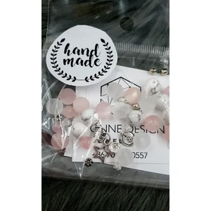 Kép 2/2 - "Hand made" csomag rózsaszín csillag hand made, hand made csomag, csináld magad, saját ékszer