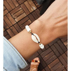 Kép 1/2 - Kagyló zsineg karkötők (több típus)