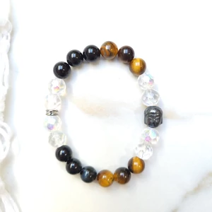 Kép 1/2 - Buddhafej kristálykarkötő