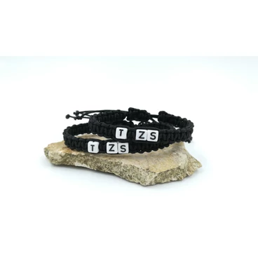 Monogrammos karkötőpár