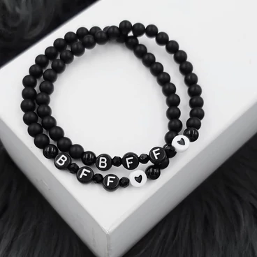 BFF  ásványkarkötőpár - az örök barátság jelképe