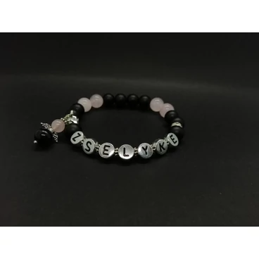 Angyalkás ásványkarkötő névvel