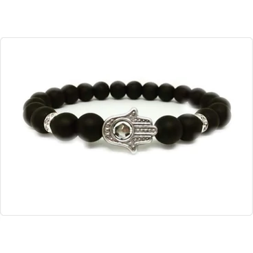 Ónix hamzsakéz karkötő