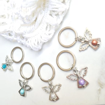 Angyalka kulcstartó 5 db-os csomag