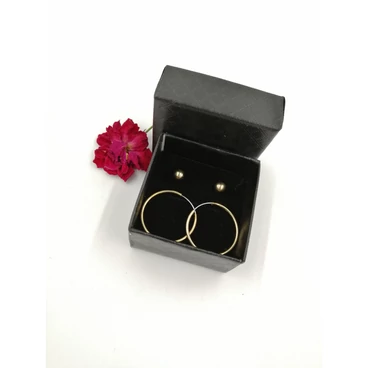 Fülbevalószett díszdobozban  "bronz"