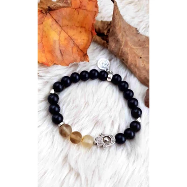 Yvonne Design hamzsakéz ásványkarkötő  