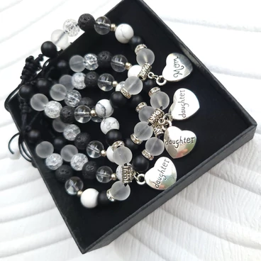  Anya-Lánya zsinóros karkötő szett