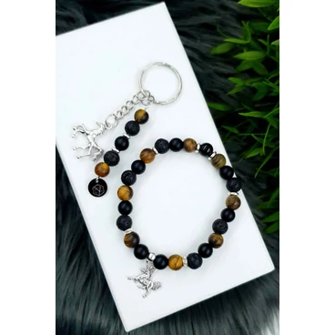 Ló medálos ékszerszett