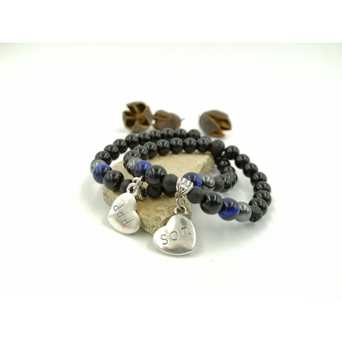 "Dad&amp;Son" medálos apa-fia pároskarkötő_1