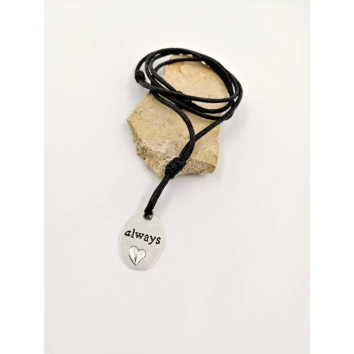 "Always" örökké feliratos szerelmi nyakláncpár_1