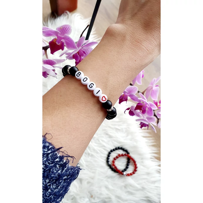 Névvel elátott ásványkarkötő (női/férfi)_1